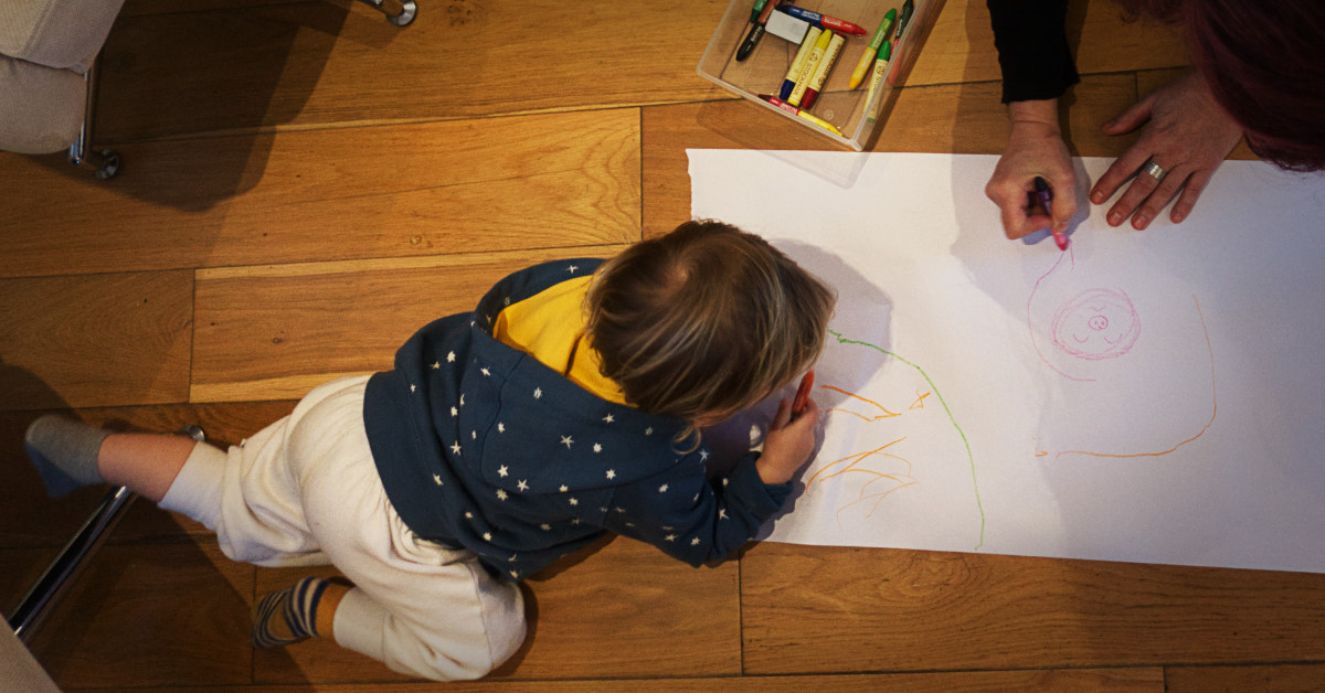 Education – header image, child drawing